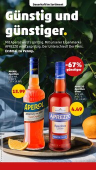 Aperol im aktuellen Penny Prospekt (Düsseldorf) Aperol im Penny Prospekt "Wer günstig will, muss Penny." mit 44 Seiten (Düsseldorf)