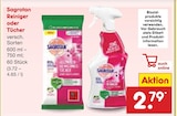 Reiniger oder Tücher im Angebot bei Netto Marken-Discount in Hückelhoven Reiniger oder Tücher Angebote von Sagrotan bei Netto Marken-Discount Hückelhoven für 2,79 €