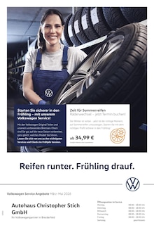 Aktueller Volkswagen Prospekt "Der Frühling startet mit Power" für Breckerfeld (Hansestadt) Aktueller Volkswagen Prospekt für Breckerfeld (Hansestadt) mit Seite