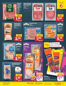 Mettwurst im Netto Marken-Discount Prospekt "Aktuelle Angebote" mit 66 Seiten (Hamburg)