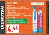 CO₂-ZYLINDER im Angebot bei Marktkauf in Voerde CO₂-ZYLINDER Angebote von sodastream bei Marktkauf Voerde für 4,44 €
