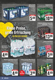 Wasser im EDEKA Prospekt "Aktuelle Angebote" mit 28 Seiten (Düsseldorf)