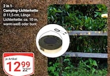 2 in 1 Camping-Lichterkette im Angebot bei GLOBUS in Leipzig 2 in 1 Camping-Lichterkette Angebote bei GLOBUS Leipzig für 12,99 €