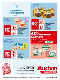 Offre Yaourt à boire dans le catalogue Auchan Supermarché du moment à la page 8