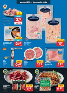 Schweinefleisch im aktuellen Netto Marken-Discount Prospekt (Potsdam) Schweinefleisch im Netto Marken-Discount Prospekt "Aktuelle Angebote" mit 70 Seiten (Potsdam)