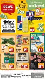 Aktueller REWE Prospekt mit Haribo, "Dein Markt", Seite 1