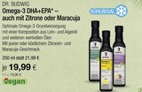 Omega-3 DHA+EPA Zitrone von Dr. Budwig im aktuellen VITALIA Reformhaus Prospekt für 19,99 €
