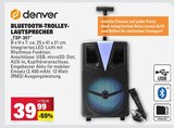 Bluetooth-Trolley-Lautsprecher Angebote von Denver bei Marktkauf Heidenheim für 39,99 €