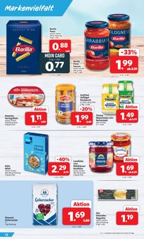 Barilla im aktuellen Markant Nordwest Prospekt (Bremerhaven) Barilla im Markant Nordwest Prospekt "DER MARKT FĂśR GUTES ESSEN UND TRINKEN" mit 16 Seiten (Bremerhaven)