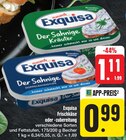 Frischkäse oder -zubereitung Angebote von Exquisa bei E center Dresden für 0,99 €