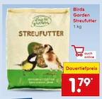 Birds Garden Streufutter für 1,79 € bei Netto Marken-Discount im Angebot Birds Garden Streufutter im aktuellen Netto Marken-Discount Prospekt