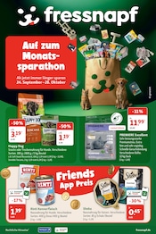 Katzenstreu im Fressnapf Prospekt in Voerde Aktueller Fressnapf Prospekt mit Katzenstreu, "Auf zum Monatssparathon", Seite 1