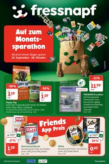 Katzenstreu im aktuellen Fressnapf Prospekt (Trier) Katzenstreu im Fressnapf Prospekt "Auf zum Monatssparathon" mit 30 Seiten (Trier)