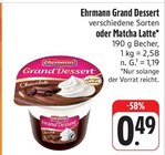 Grand Dessert Angebote von Ehrmann bei EDEKA Dresden für 0,49 €