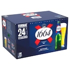 Bière "Format 24" - 1664 en promo chez Carrefour Le Blanc-Mesnil à 10,80 €