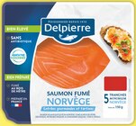 Saumon fumé Norvège - DELPIERRE en promo chez Intermarché Super Limoges à 6,00 €