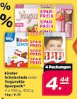 Schokolade oder Yogurette Sparpack Angebote von kinder bei Netto mit dem Scottie Stralsund für 4,44 €