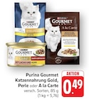 Katzennahrung Gold Angebote von Purina Gourmet bei EDEKA Mannheim für 0,49 €