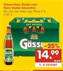 Natur Radler Angebote von Gösser bei Netto Marken-Discount Langenhagen für 14,99 €
