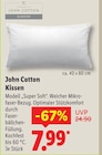 Kissen von John Cotton im aktuellen Lidl Prospekt