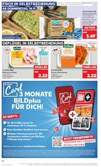 Hähnchen im Kaufland Prospekt "KNÜLLER" mit 64 Seiten (Wolfsburg)