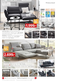 Ledersofa Angebot im XXXLutz Möbelhäuser Prospekt, gültig von 01.09.2025 bis 14.09.2025 Ledersofa Angebot im aktuellen XXXLutz Möbelhäuser Prospekt auf Seite 18
