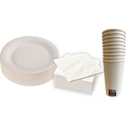 SUR TOUTE LA VAISSELLE À JETER BLANCHE : SERVIETTES, ASSIETTES ET GOBELETS - CARREFOUR HOME en promo chez Carrefour Market Valence