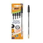 BIC Cristal Original - 5 Stylos à bille - noir - 1 mm - pointe moyenne à Bureau Vallée dans Chavagnes-en-Paillers BIC Cristal Original - 5 Stylos à bille - noir - 1 mm - pointe moyenne à Bureau Vallée dans Chavagnes-en-Paillers