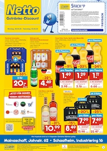 Coca Cola im aktuellen Netto Marken-Discount Prospekt (Aschaffenburg) Coca Cola im Netto Marken-Discount Prospekt "DER ORT, AN DEM DU IMMER AUSGEZEICHNETE PREISE FINDEST." mit 2 Seiten (Aschaffenburg)
