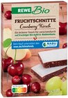 Fruchtschnitte Angebote von REWE Bio bei REWE Memmingen für 2,29 €