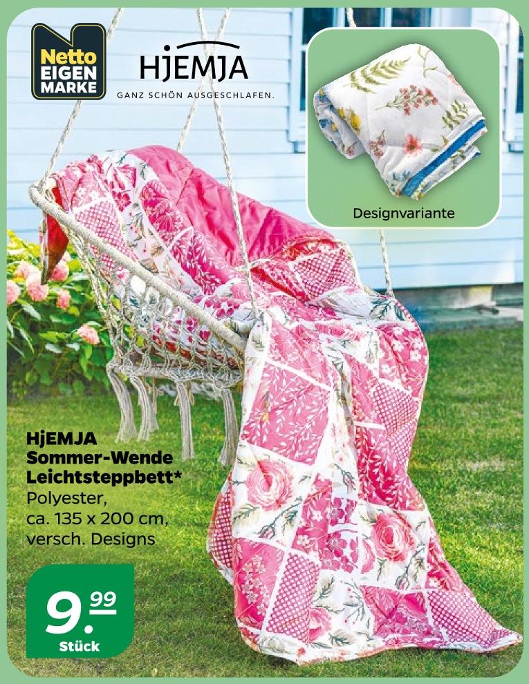 Sommer-Wende Leichtsteppbett