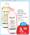 Mizellen Reinigungswasser von Garnier für 3,49 € bei budni im Angebot Mizellen Reinigungswasser von Garnier im aktuellen budni Prospekt