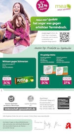 mea - meine apotheke Apotheken Prospekt der aktuellen Woche mit 4 Seiten, gültig von 01.09.2026 bis 30.09.2026, in Burladingen und Umgebung Aktueller mea - meine apotheke Apotheken Prospekt in Burladingen und Umgebung, "Unsere September-Angebote" mit 4 Seiten, 01.09.2026 - 30.09.2026
