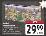 Adventskalender Angebote von Red Bull bei E center Hof für 29,99 €