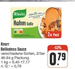 Delikatess Sauce bei nah und gut im Gersdorf Prospekt für 0,79 €