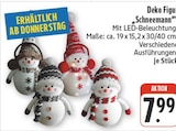 nah und gut Geyer - Deko Figur Schneemann Angebot im Prospekt Deko Figur Schneemann bei nah und gut im Geyer Prospekt für 7,99 €