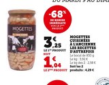 Promo MOGETTES CUISINÉES À L'ANCIENNE à 1,04 € dans le catalogue Super U à Sautron