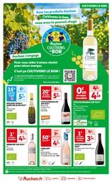 Offre Vin Bio dans le catalogue Auchan Hypermarché du moment à la page 7