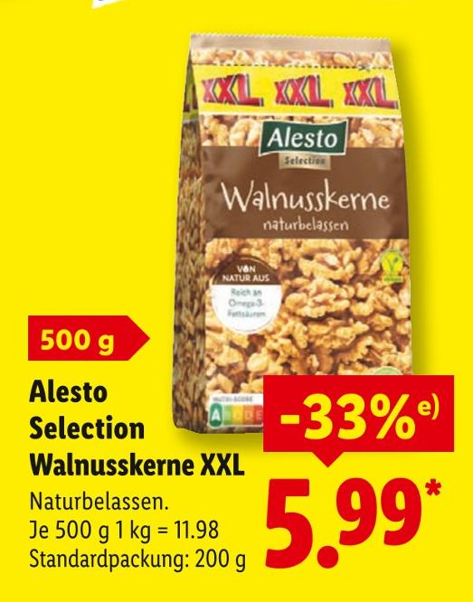 Selection Walnusskerne XXL