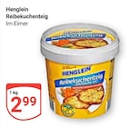 Reibekuchenteig im Angebot bei GLOBUS in Saarlouis Reibekuchenteig Angebote von Henglein bei GLOBUS Saarlouis für 2,99 €