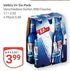 V+ Six-Pack im Angebot bei GLOBUS in Wolfenbüttel V+ Six-Pack Angebote von Veltins bei GLOBUS Wolfenbüttel für 3,99 €