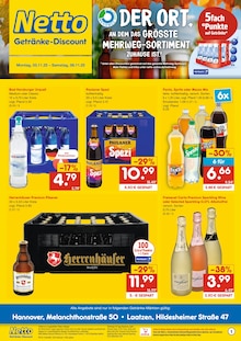 Aktueller Netto Marken-Discount Prospekt (Langenhagen, 6 Seiten zum blättern Netto Marken-Discount Prospekt DER ORT, AN DEM DU IMMER AUSGEZEICHNETE PREISE FINDEST. mit 6 Seiten