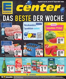 E center Prospekt für Neuburg mit 24 Seiten E center Prospekt "DAS BESTE DER WOCHE" für Neuburg, 24 Seiten, 28.07.2025 - 02.08.2025
