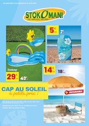 Prospectus Bazar & Déstockage Stokomani en cours à Porquerolles et alentours, "CAP AU SOLEIL à petits prix !", 24 pages, 11/06/2025 - 22/06/2025 Catalogue Bazar & Déstockage Stokomani en cours à Porquerolles et alentours, "CAP AU SOLEIL à petits prix !", 24 pages, 11/06/2025 - 22/06/2025