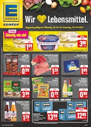 E center Prospekt für Wertheim: "Wir lieben Lebensmittel!", 28 Seiten, 29.04.2024 - 04.05.2024