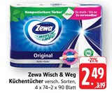 EDEKA Karlsbad - Wisch & Weg Küchentücher Angebot im Prospekt Wisch & Weg Küchentücher bei EDEKA im Karlsbad Prospekt für 2,49 €