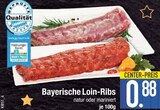 Bayerische Loin-Ribs natur im EDEKA Prospekt Bayerische Loin-Ribs natur von im aktuellen EDEKA Prospekt für 0,88 €