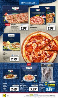 Pizza im Lidl Prospekt "LIDL LOHNT SICH" mit 63 Seiten (Regensburg)