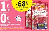 Promo Saucisson sec - Format Familial à 0,52 € dans le catalogue E.Leclerc à Saint-Georges-de-Reneins