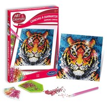 King Jouet Thiais - Art et Créations - Canevas à diamanter Tigre Promo Art et Créations - Canevas à diamanter Tigre dans le catalogue King Jouet "King Jouet" à Thiais